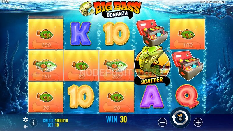 Recensie van de Big Bass Gold Mine gokkast