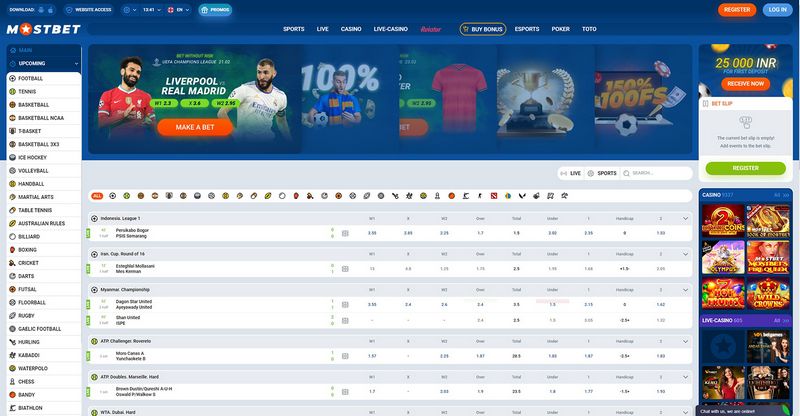 Mostbet fiók létrehozása